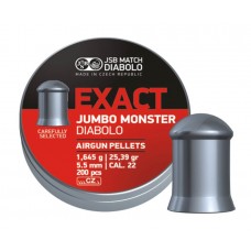 Пули пневматические JSB Exact Jumbo Monster 5.52мм 1,645гр  200шт