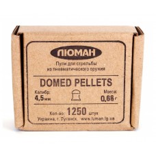 Пули пневматические ЛЮМАН Domed pellets 0.68 гр 1250 шт.