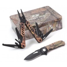Подарочный набор нож и мультитул Mossy Oak