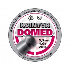 Пули пневматические Kvintor Domed 1.0 г, 5,5 мм. (200шт.)
